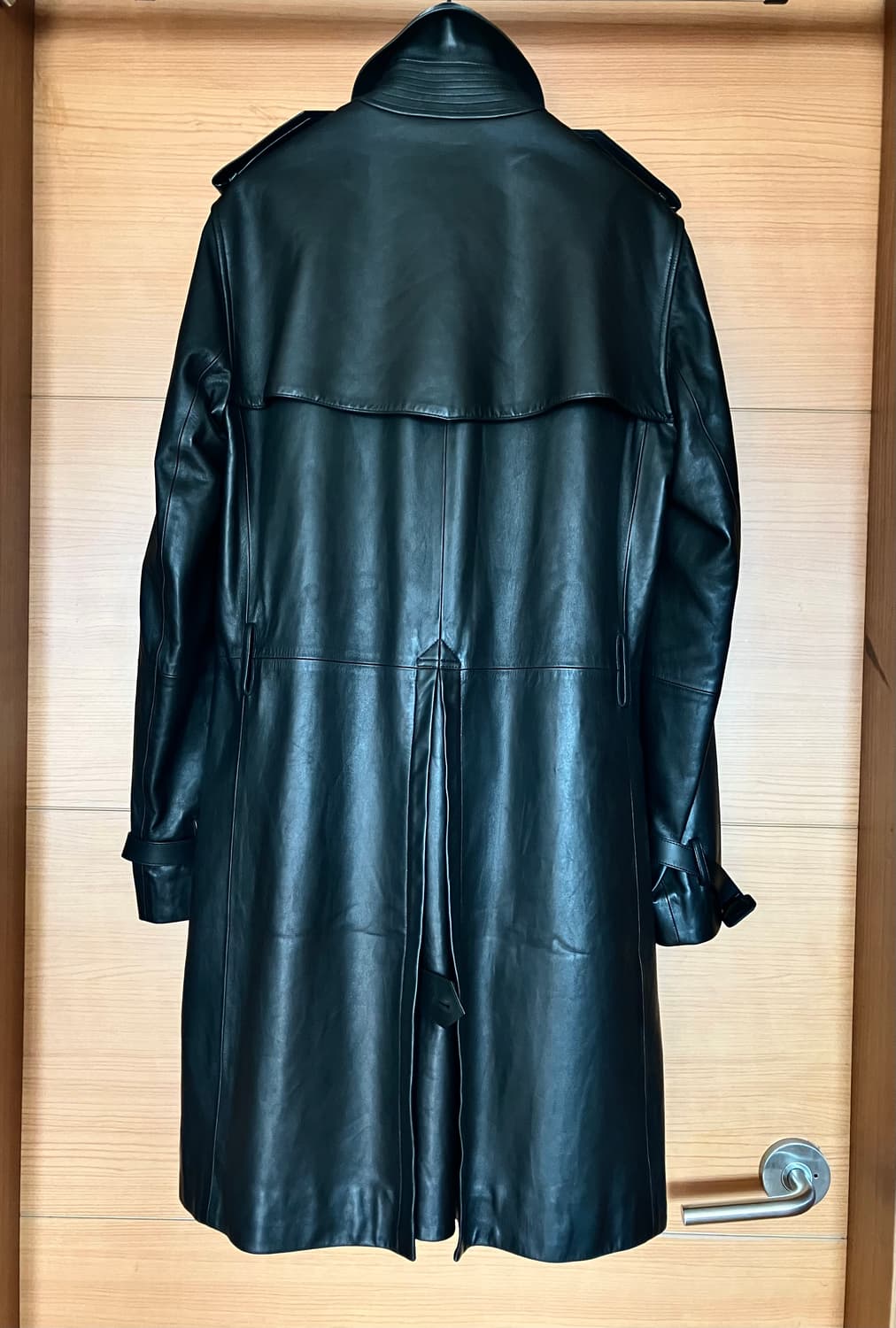 버버리 가죽 트렌치코트 상품이미지3