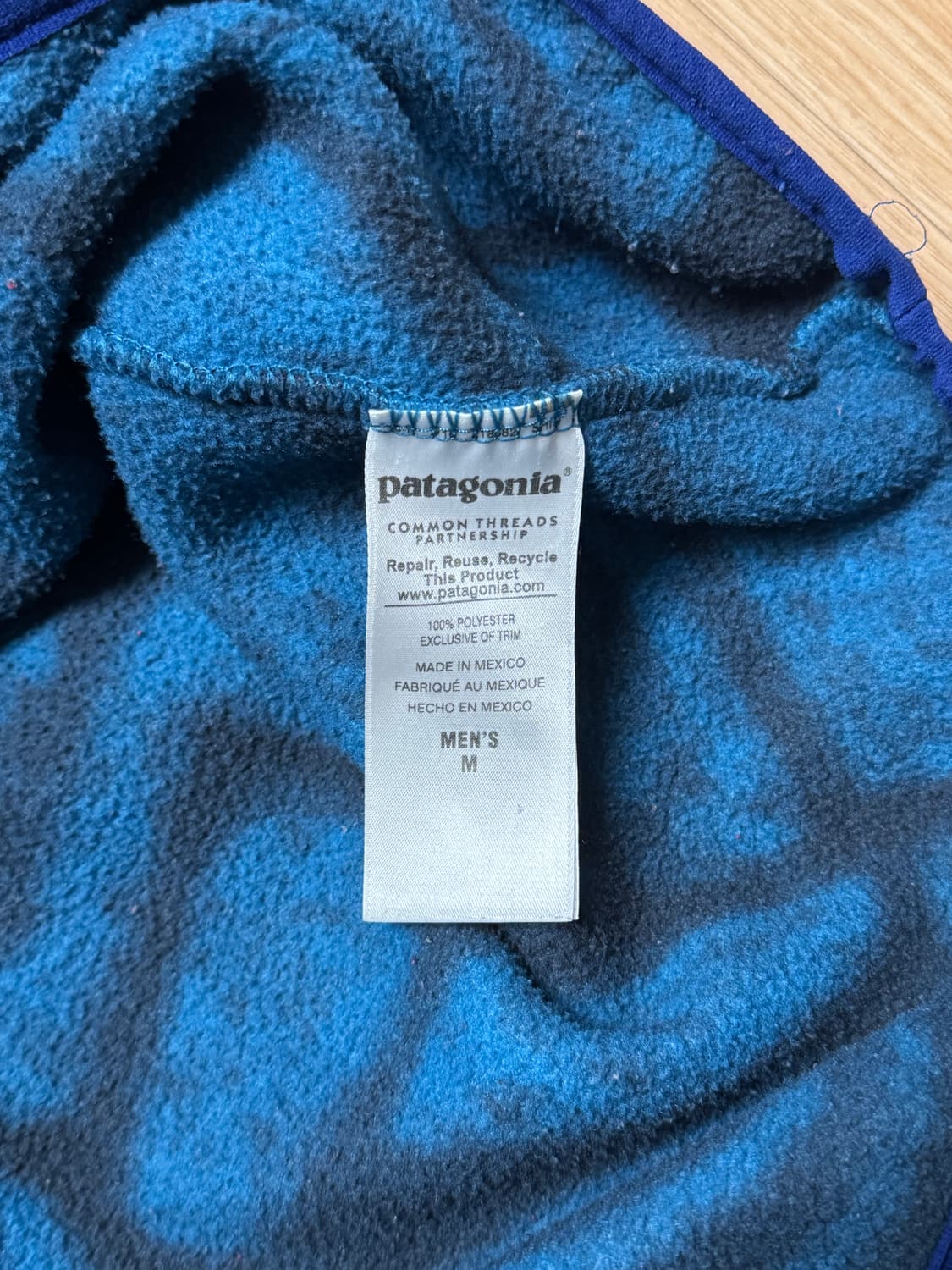 [남성 M] 파타고니아 신칠라 아즈텍 스톤 블루 상품이미지5