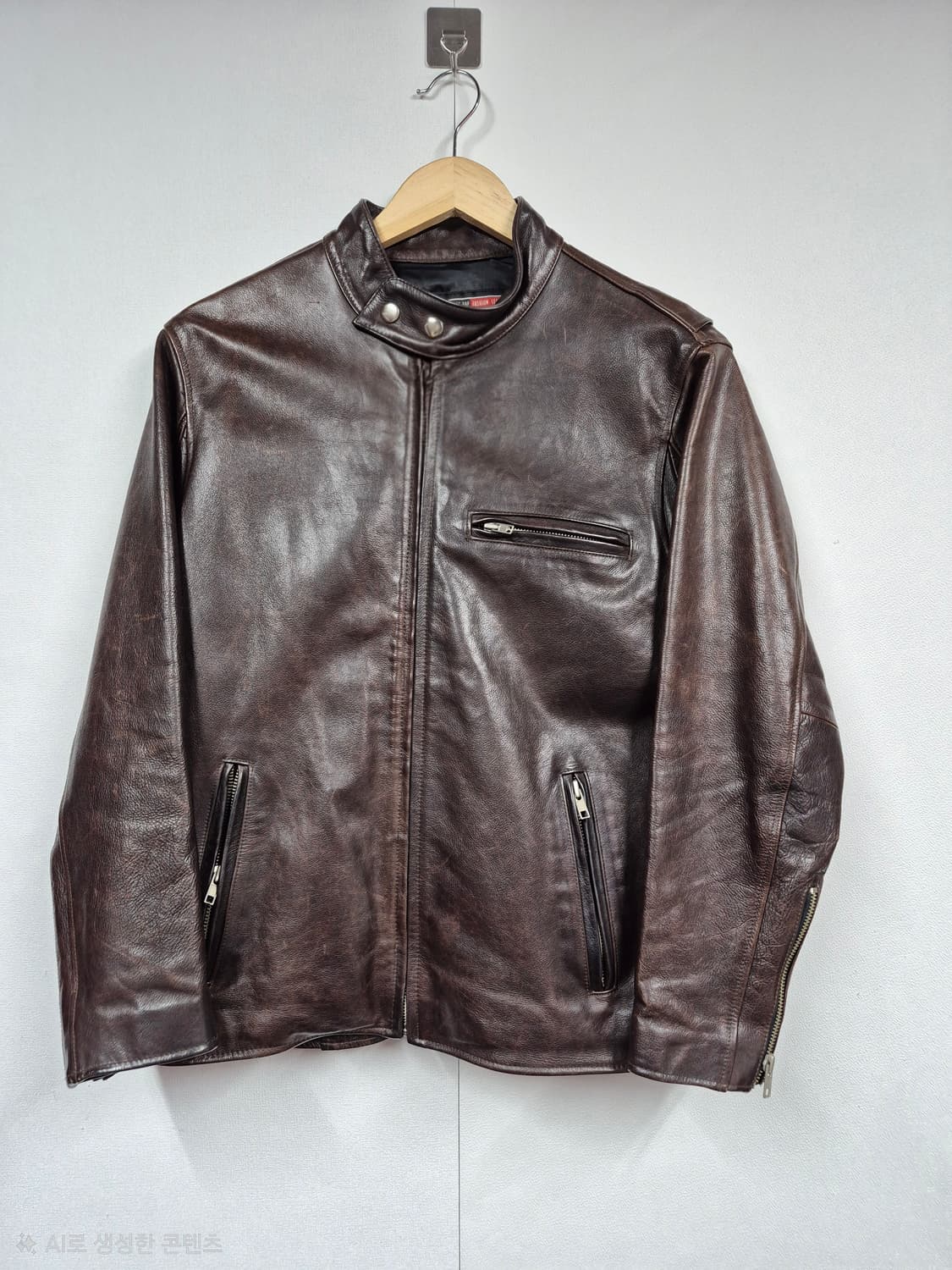 바이크 소가죽 자켓 상품이미지1