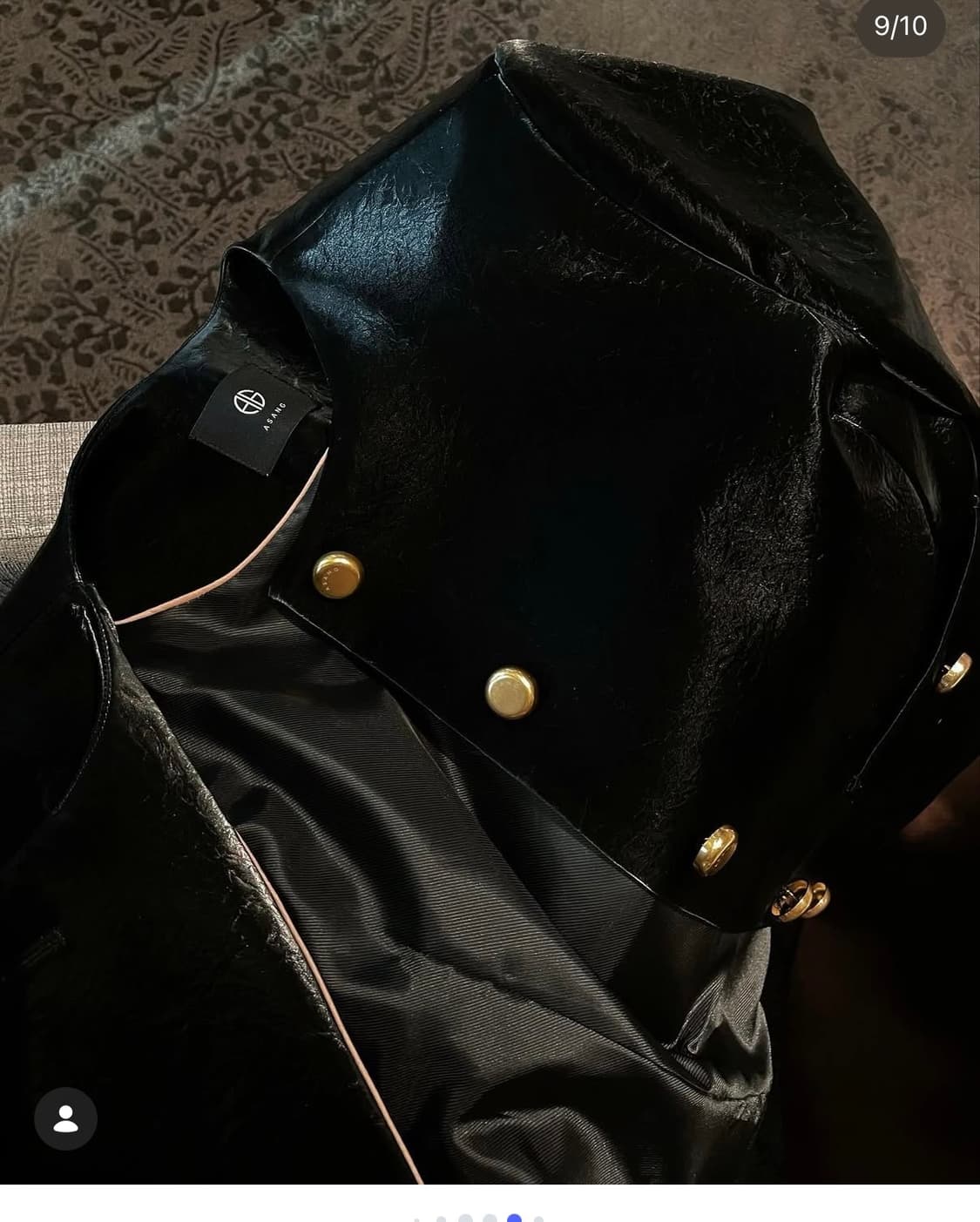 Mud Round Jacket Black 상품이미지6