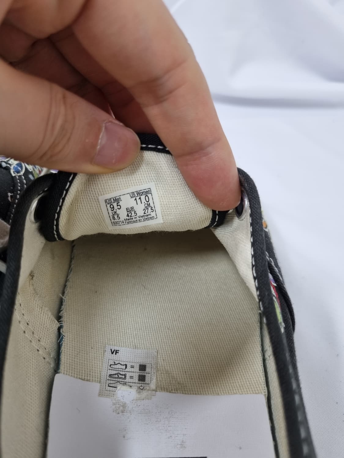 275 반스 어센틱 44 DX 애너하임 팩토리 페이즐리 블랙 상품이미지7