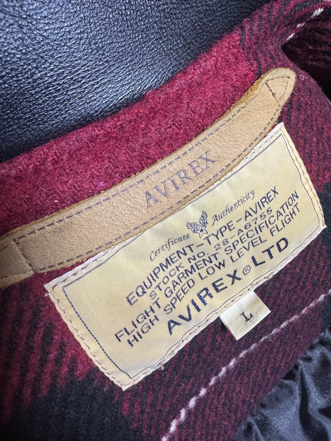 Avirex 자켓 L사이즈 상품이미지5