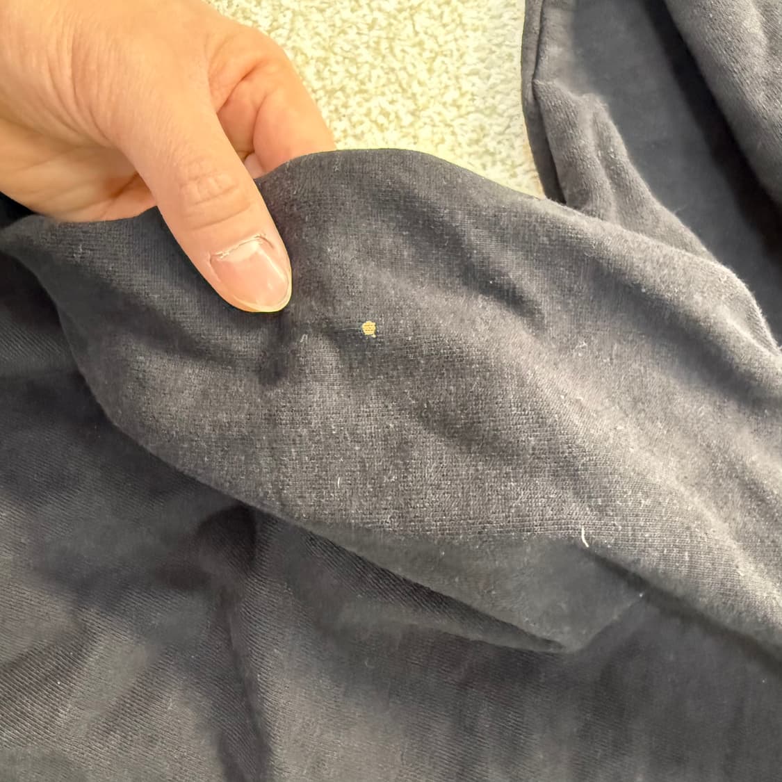 [105] 엘레쎄 블랙 맨투맨 1231T1 상품이미지6