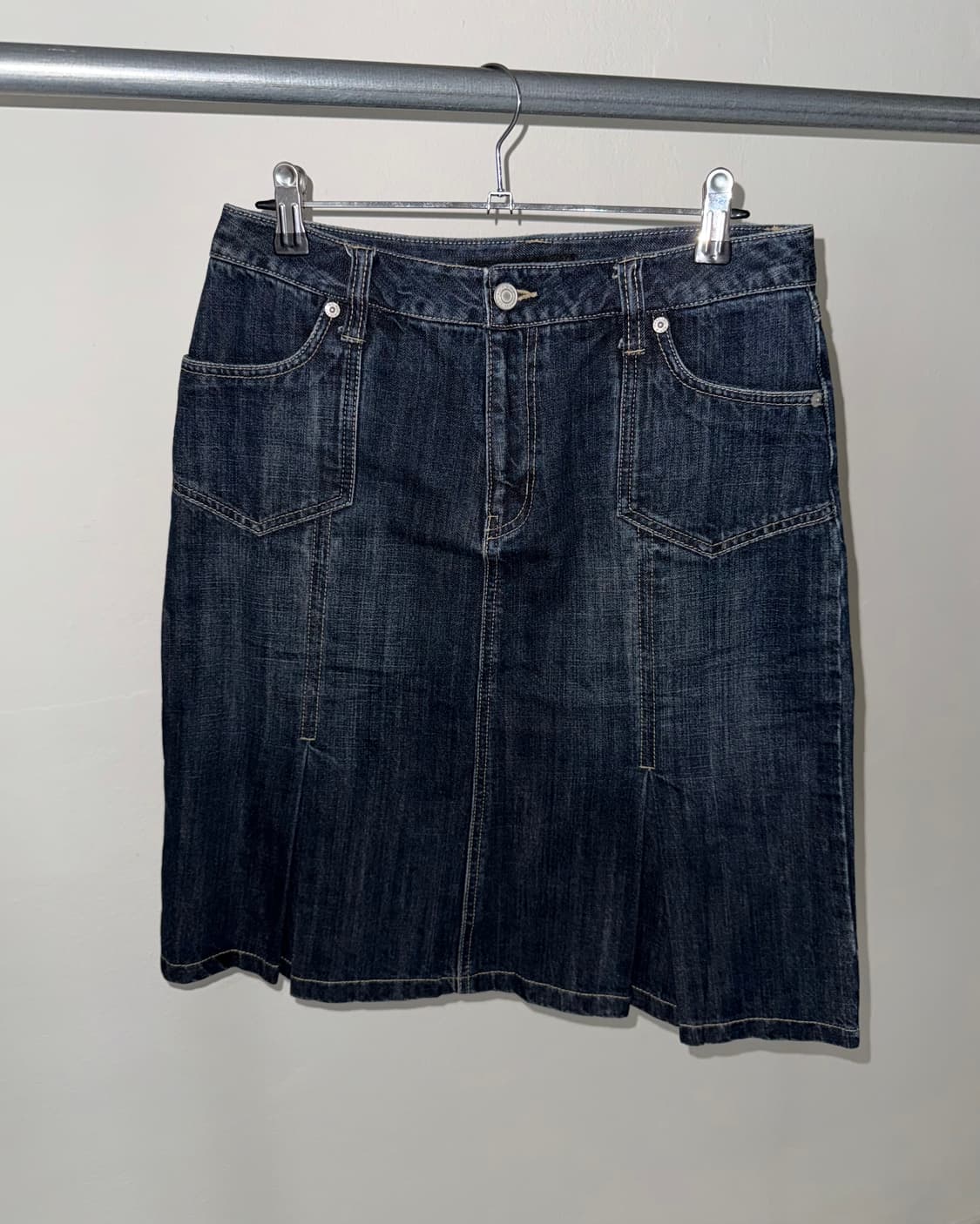 빈티지 미디 스커트 상품이미지3