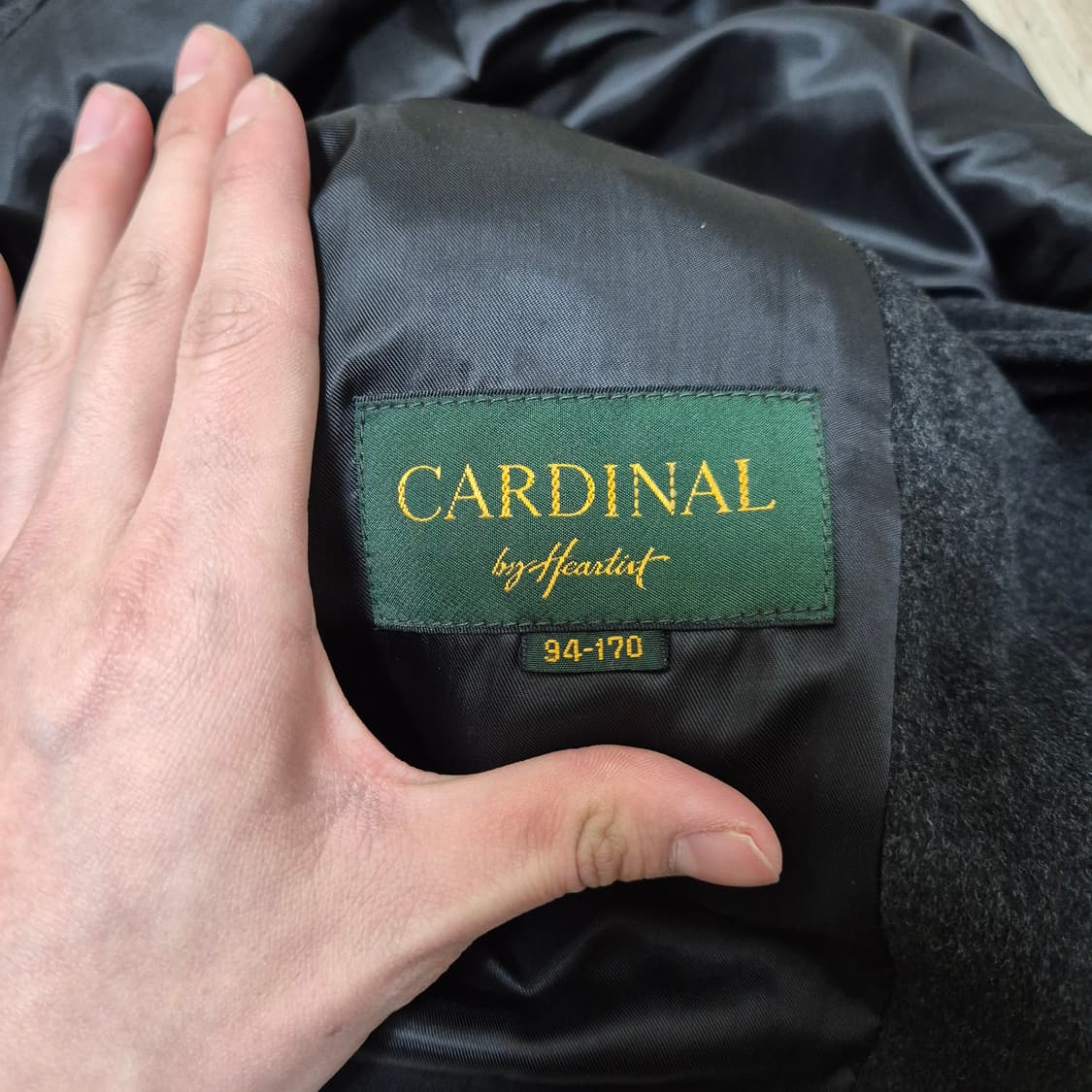 CARDINAL 카디날 포 맨 모직 캐시미어 코트 94-170 상품이미지7