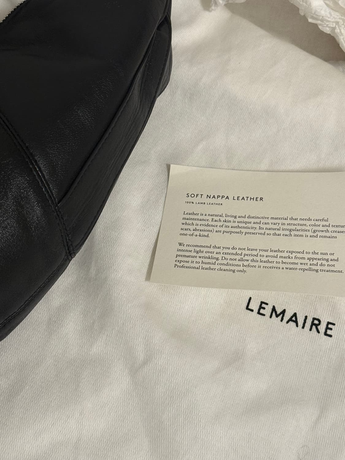 르메르 포춘백 라지 블랙 상품이미지8