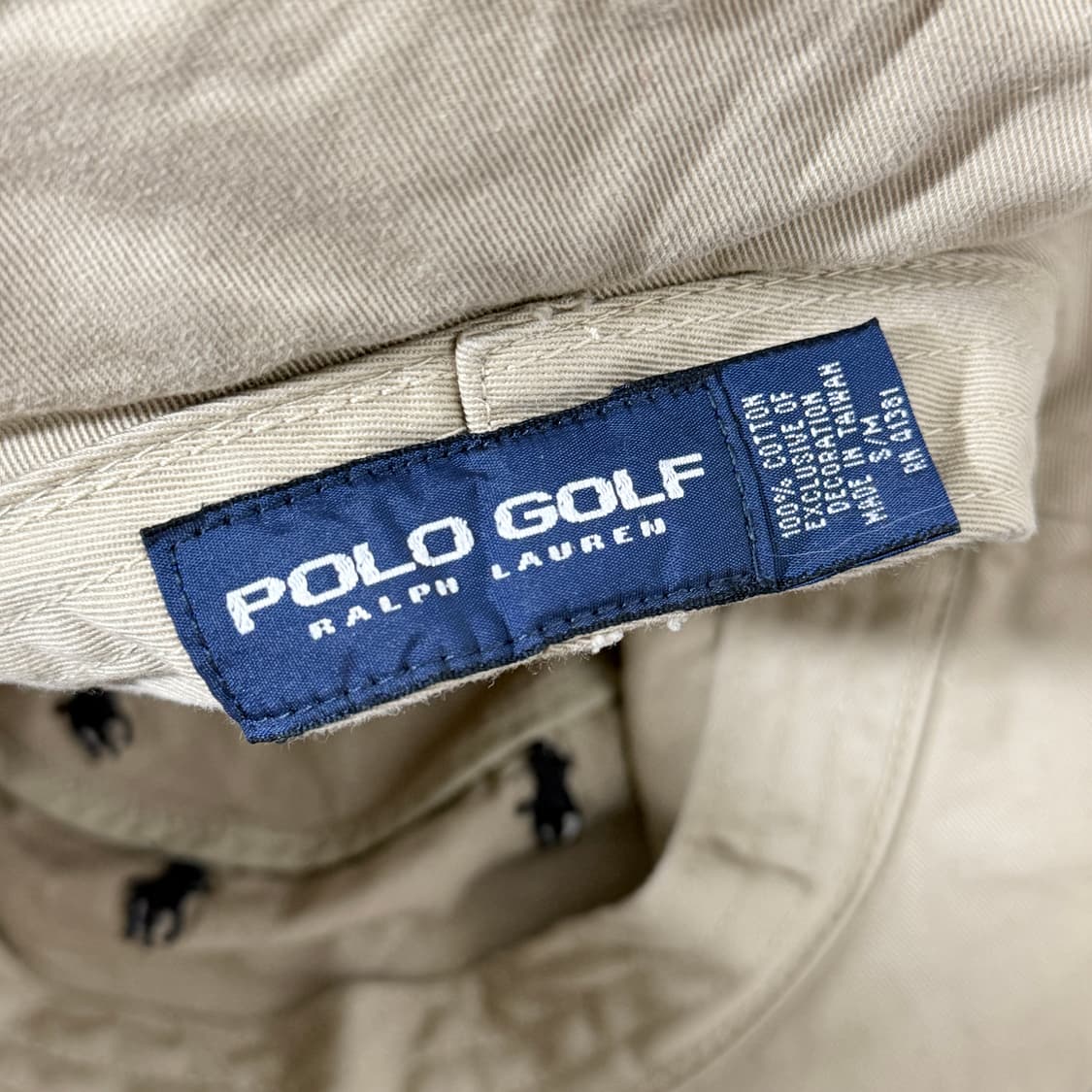 90s 폴로 골프 멀티포니 자수 버킷햇 모자 상품이미지4