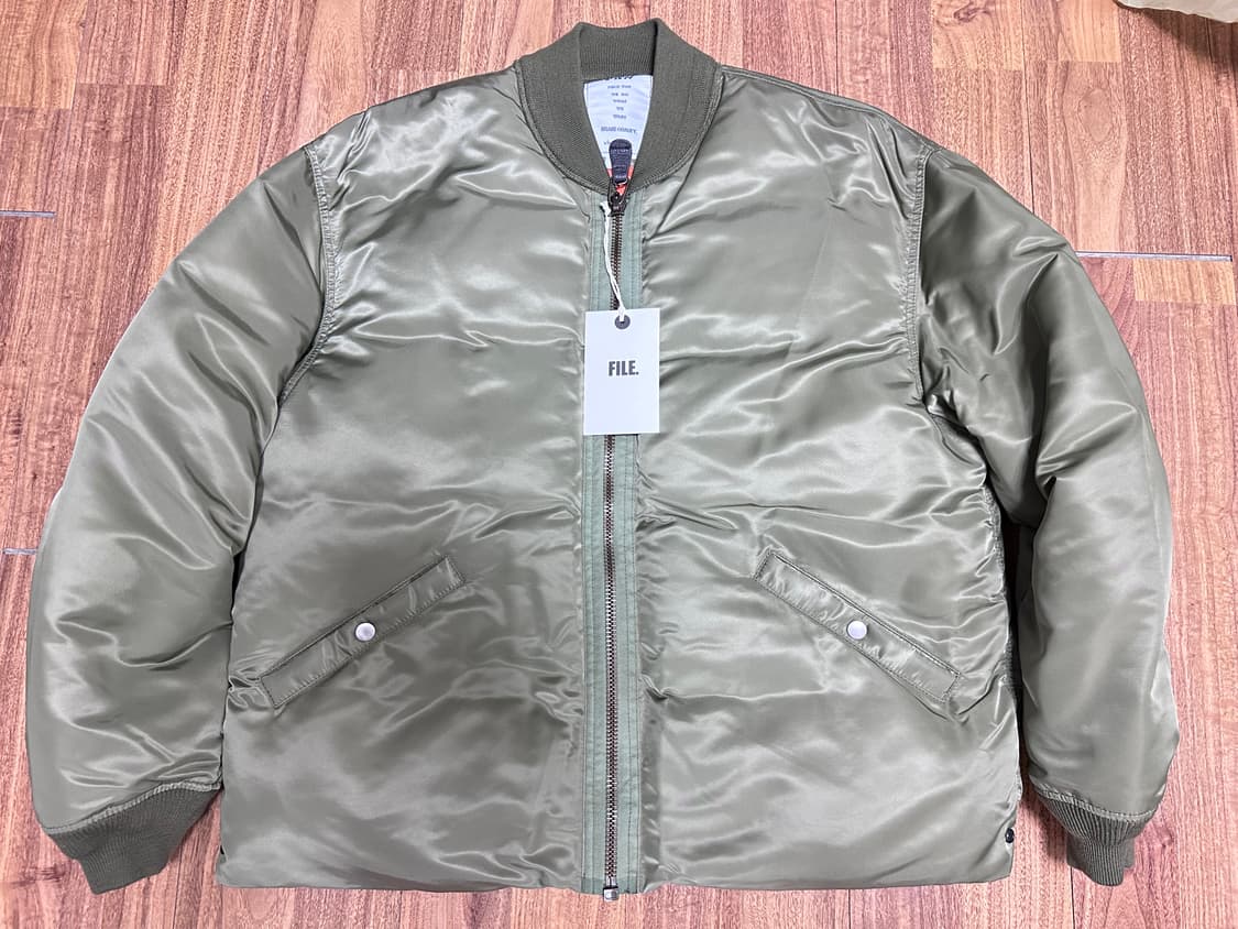 1 블라인드파일즈 밀플라이트 다운 파카 초판 상품이미지1