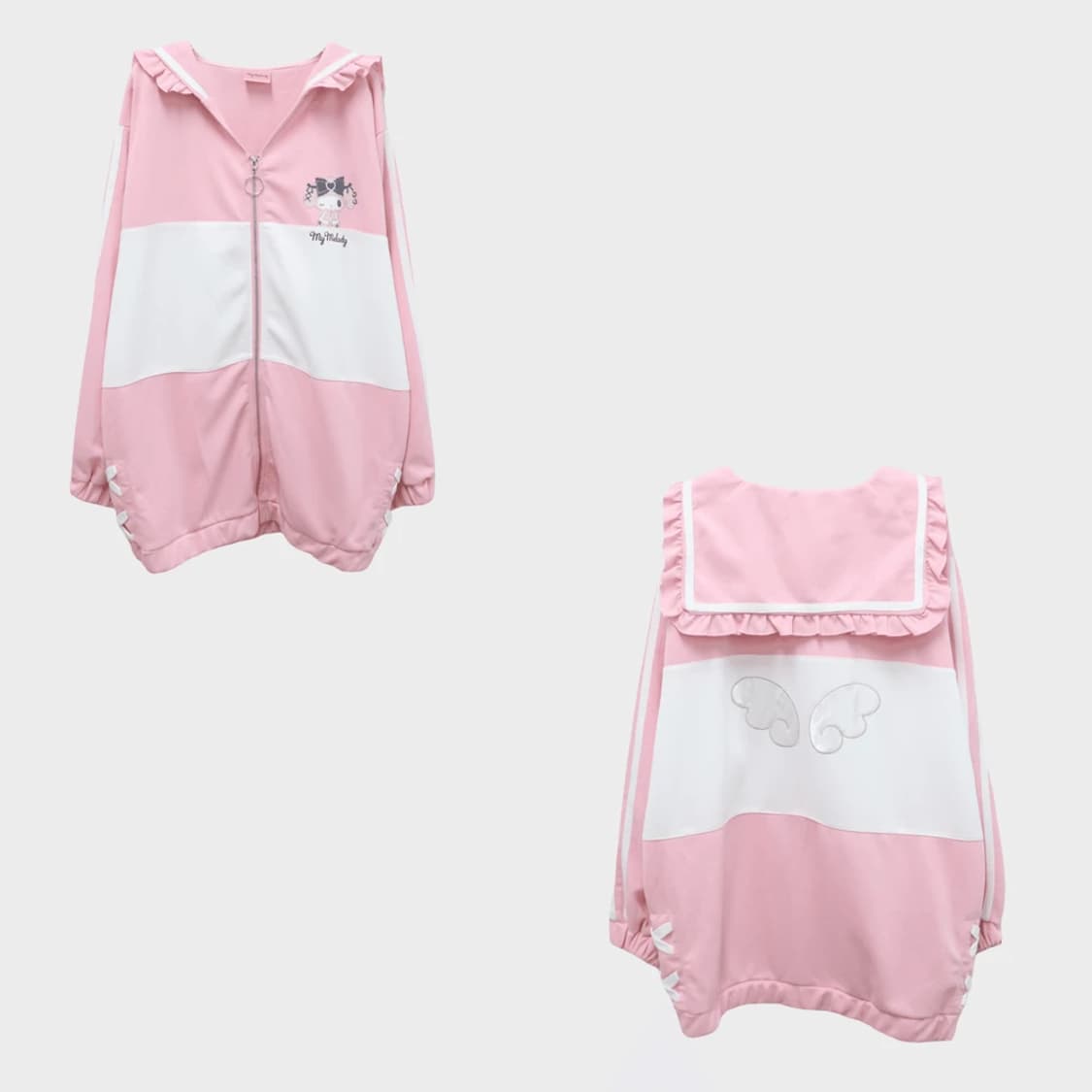 마이멜로디 딸기우유 히메갸루 세일러카라 집업 63317 상품이미지1