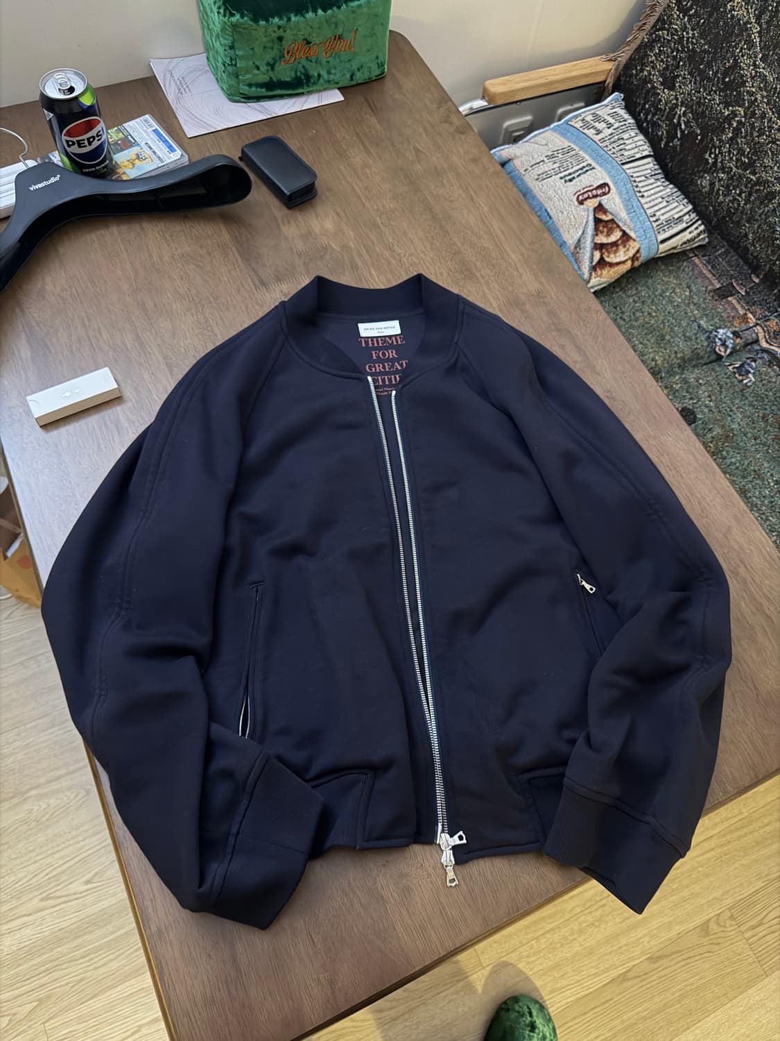 L) 드리스반노튼 great cities 블루종  상품이미지1