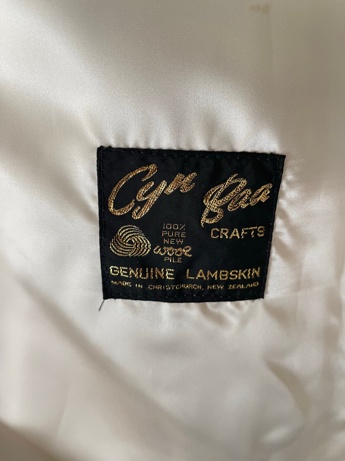 뉴질랜드 리얼 양털 코트 (free size) 상품이미지5