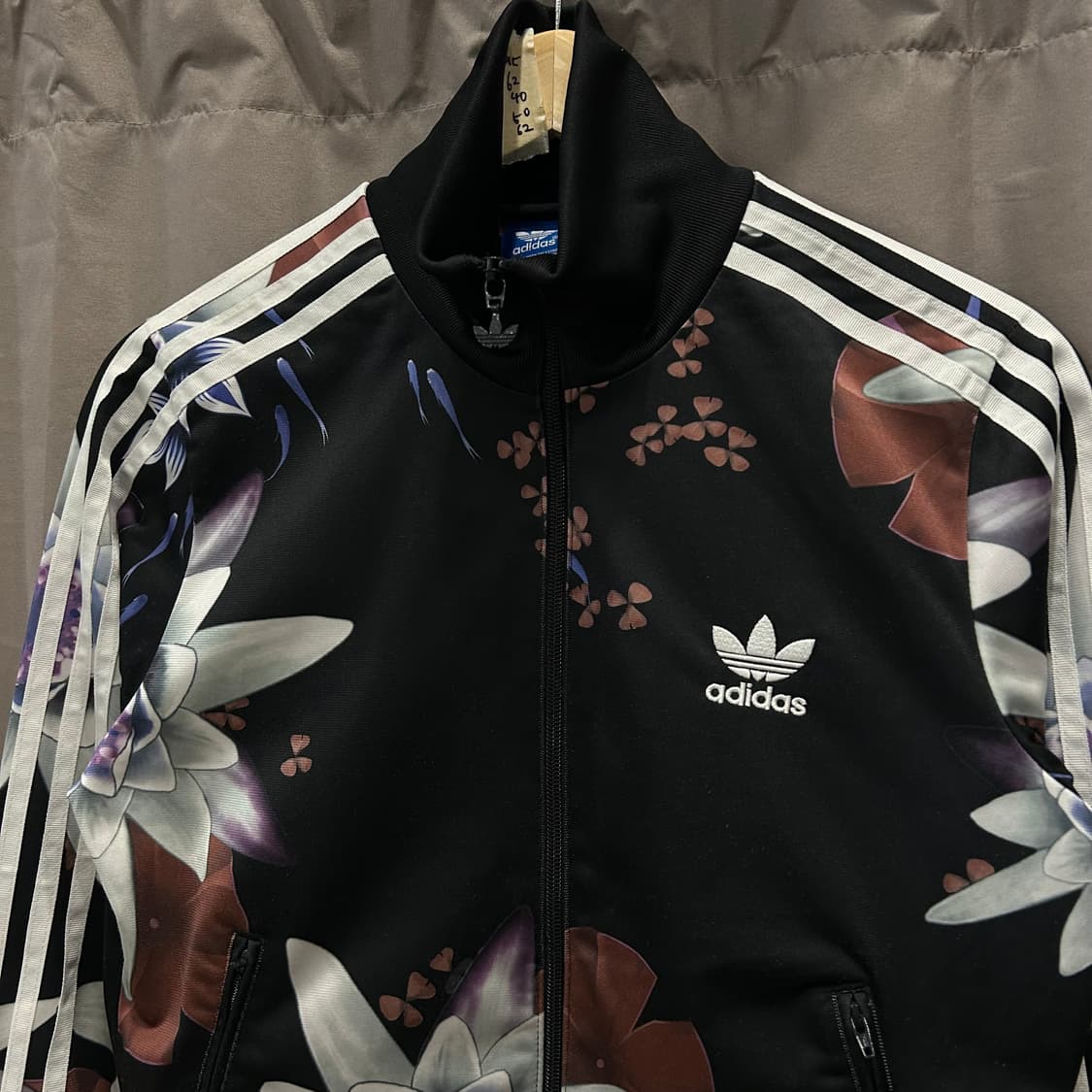 [95] 아디다스 파이어버드 플라워 빅로고 져지 집업 상품이미지3