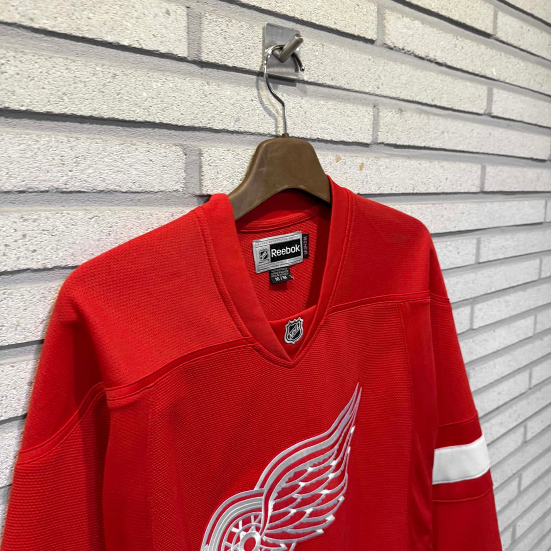 리복 디트로이트 윙 레드 우먼스 하키져지 상품이미지2