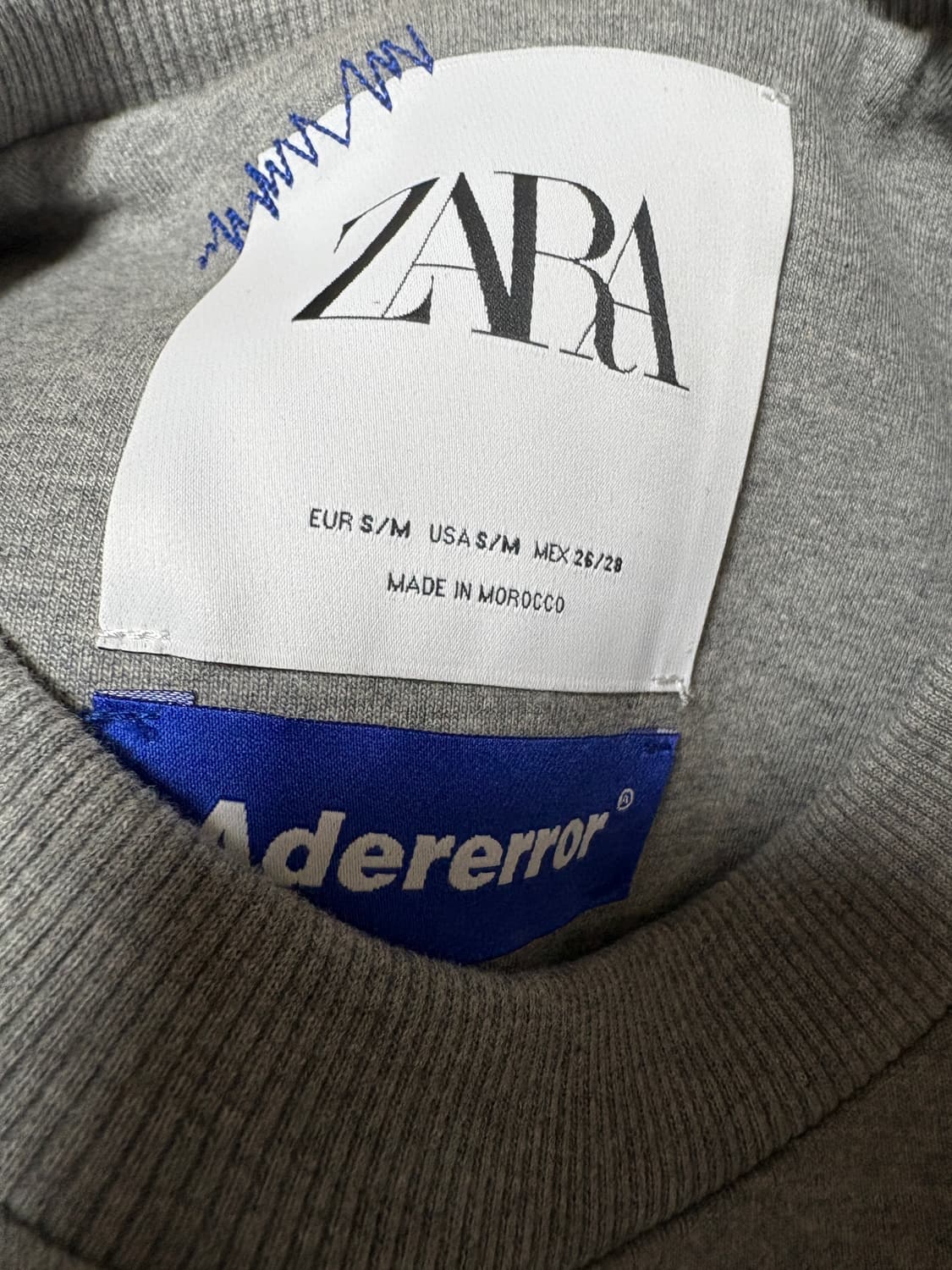 아더에러 자라 스웻셔츠 상품이미지6