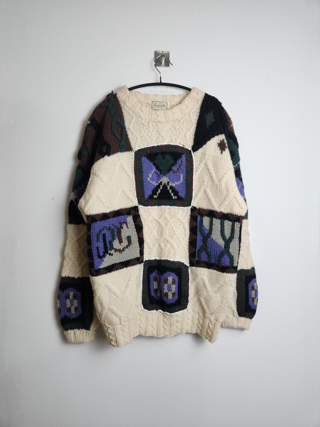 (Lamatta)케이블 패턴 울니트 상품이미지6