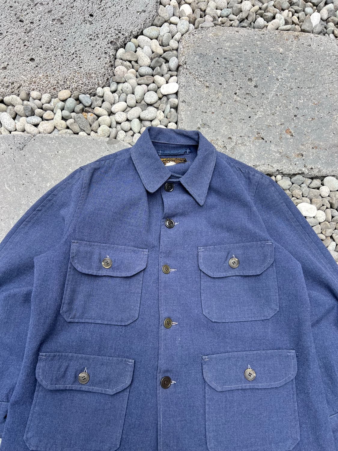 50's USAF FLYING HEAVY A-1A SHIRT 미공군자켓 상품이미지6