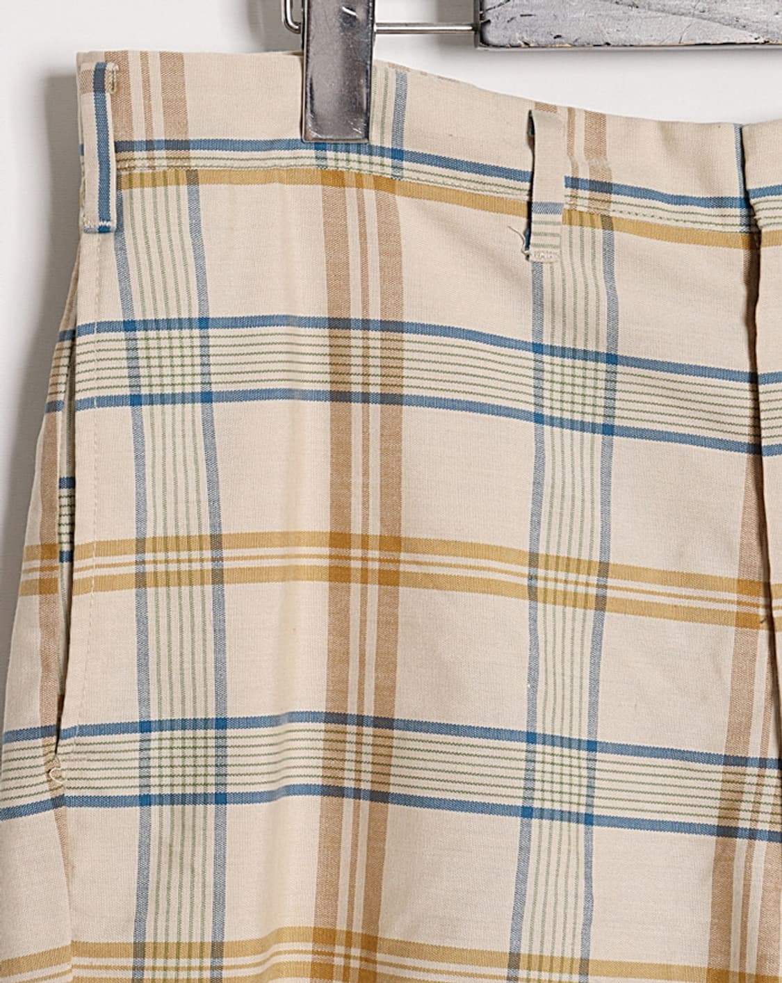  6~70's HARRIS SLACKS Check Shorts (32) 상품이미지2