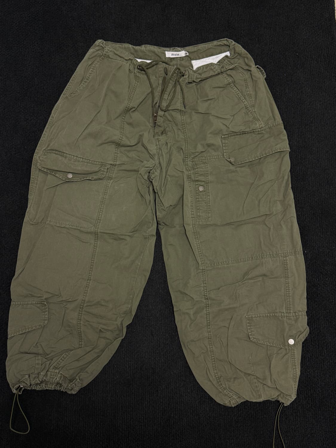 빈티지 와투케 와이드 카고팬츠 와걸 큐빈 오공이 파우닝 상품이미지1