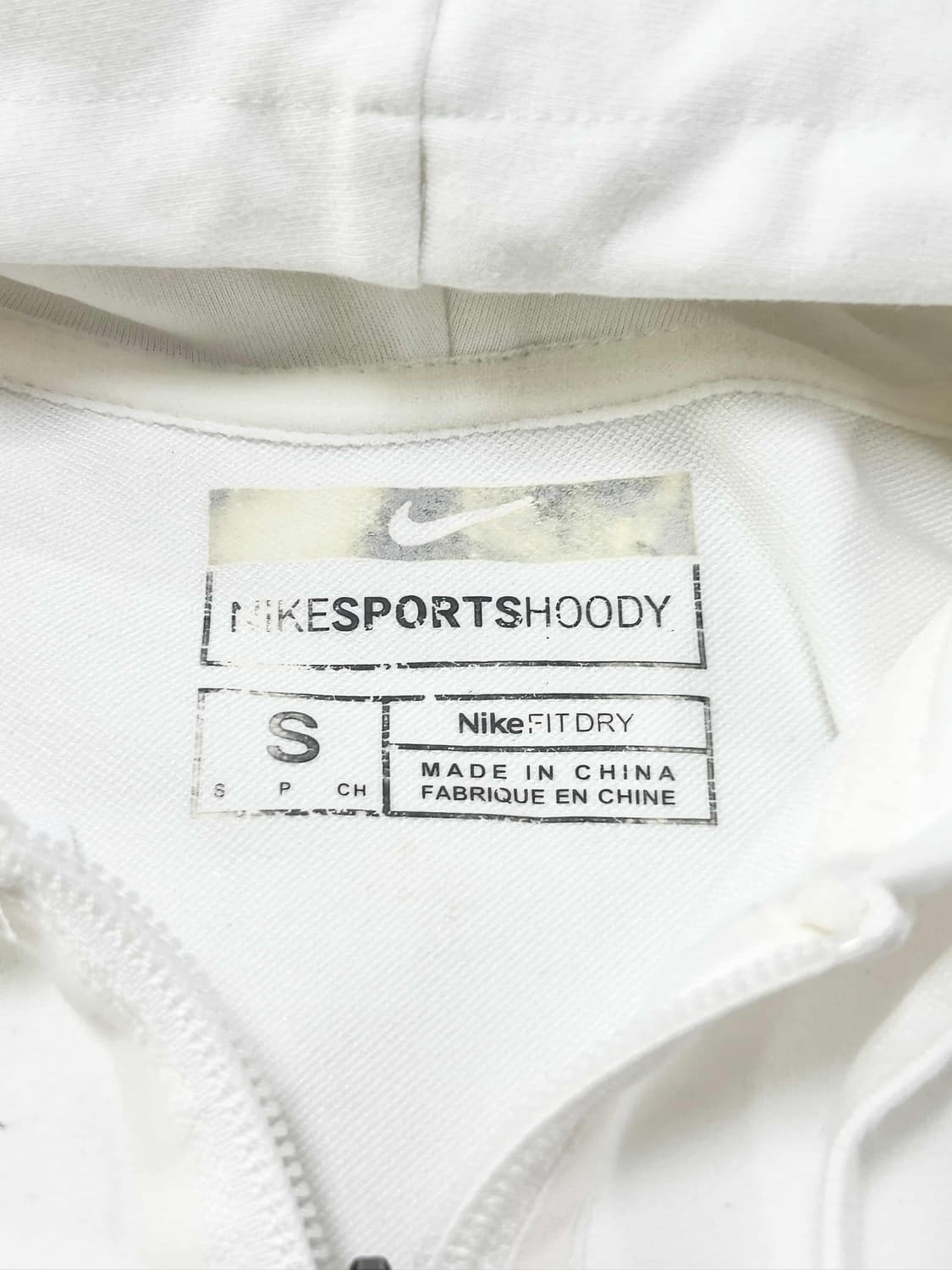 나이키 스우시 화이트 투웨이 후드집업 상품이미지8