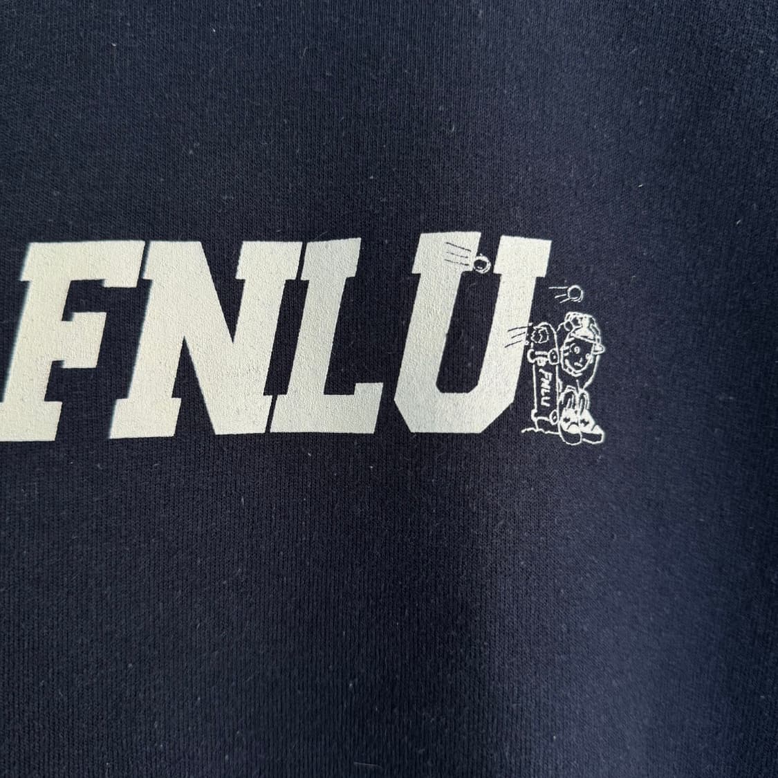 VTG JPN FNLU 스케이트 보드 로고 후드티 상품이미지9