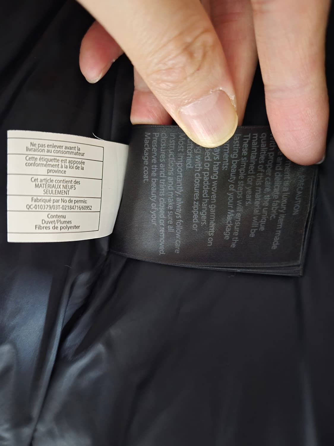 맥케이지 아이보리 패딩 팝니다 캐나다구스 무스너클 노비스 상품이미지4