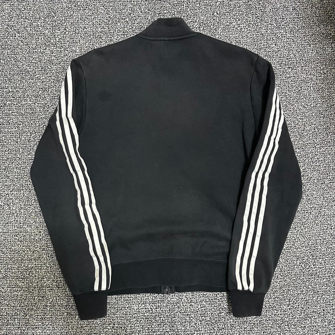 (100) 아디다스 삼선 코튼 트랙탑 져지 블랙 상품이미지4