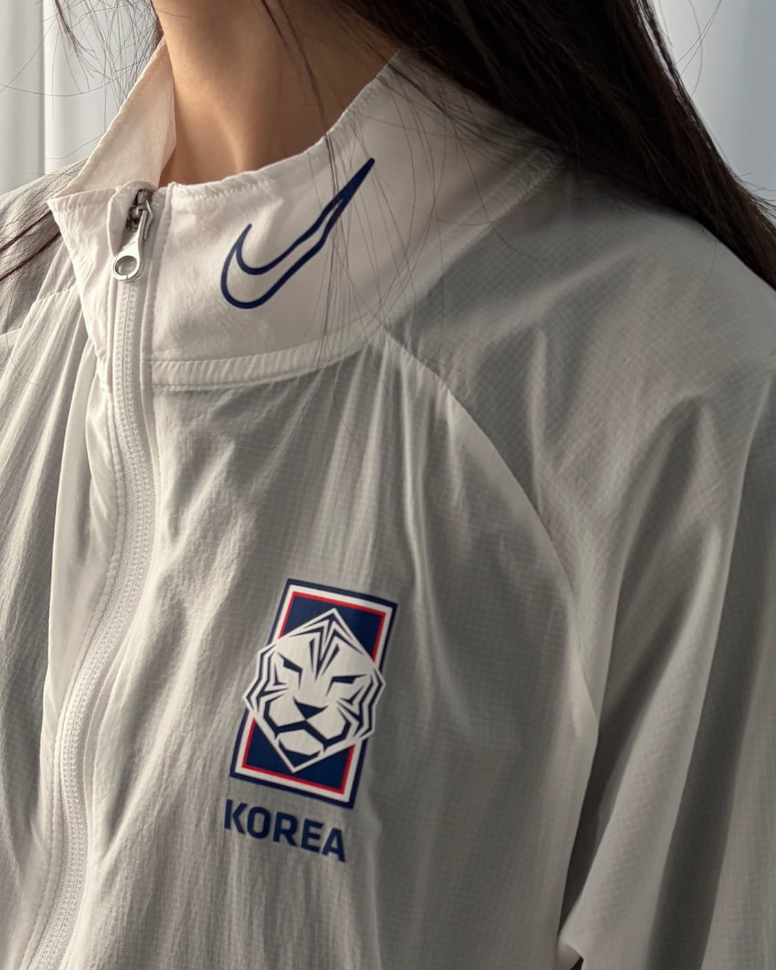 [L]나이키 대한민국 축구 국가대표 아카데미 바람막이 상품이미지3