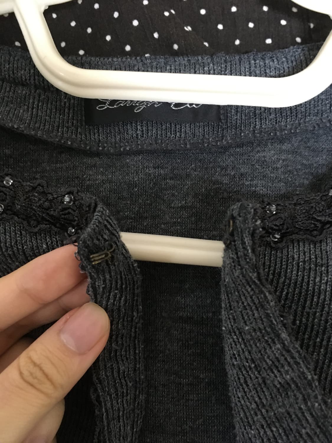 차콜 빈티지 가디건 상품이미지5