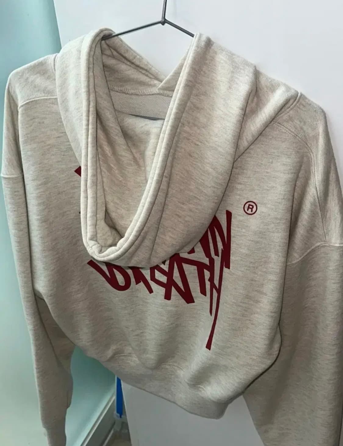 브라운브레스 크롭 후드티 오트밀,차콜 상품이미지4