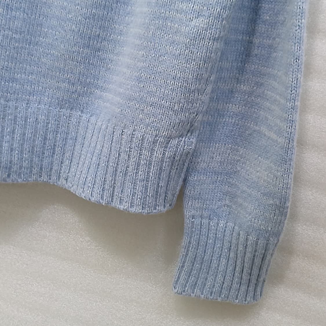 정품 가니 버터플라이 로고 울 라운드 니트 여성 S 도톰 사랑봉봉 상품이미지6