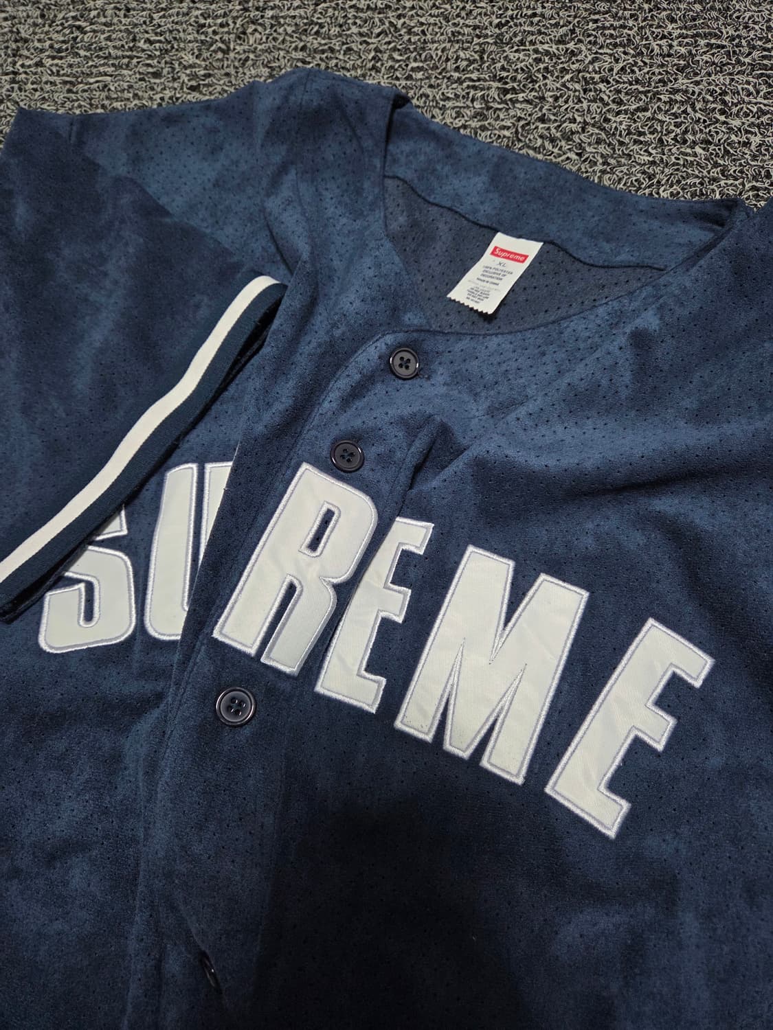 슈프림 울트라스웨이드 메쉬 베이스볼 저지/XL 상품이미지3