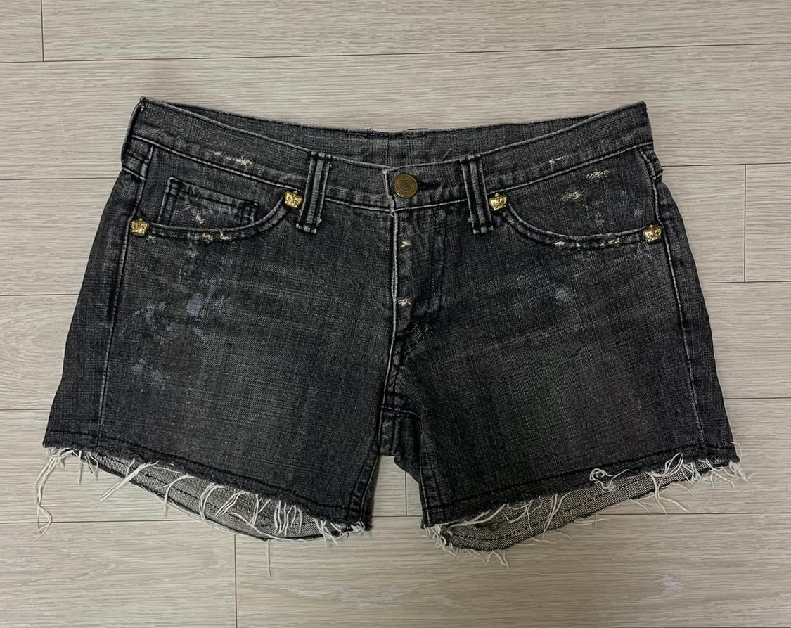 일본빈티지  로우라이즈반바지 갸루 키치 상품이미지1