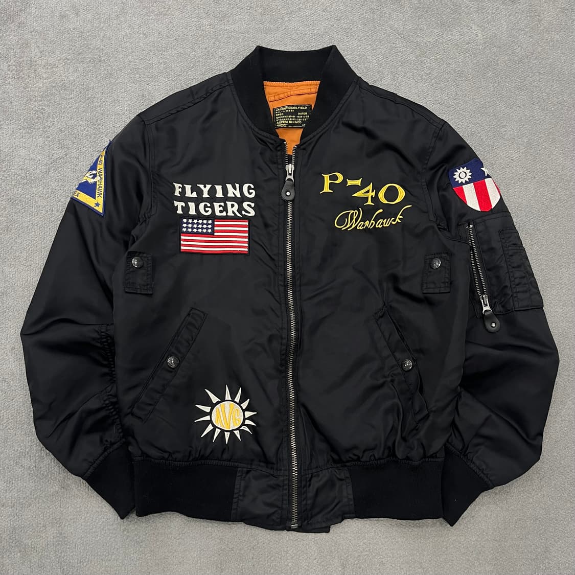 M 아스페시 아비렉스 플라잉 타이거 MA-1 항공점퍼 상품이미지1