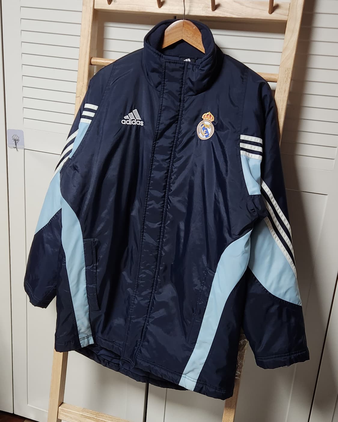아디다스 레알 마드리드 03-04 벤치 코트 점퍼 자켓 상품이미지2