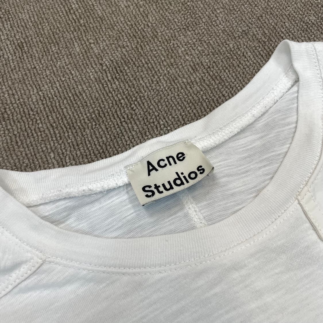 13ss acne studios 아크네 스튜디오 패치 하프 티셔츠 m  상품이미지2