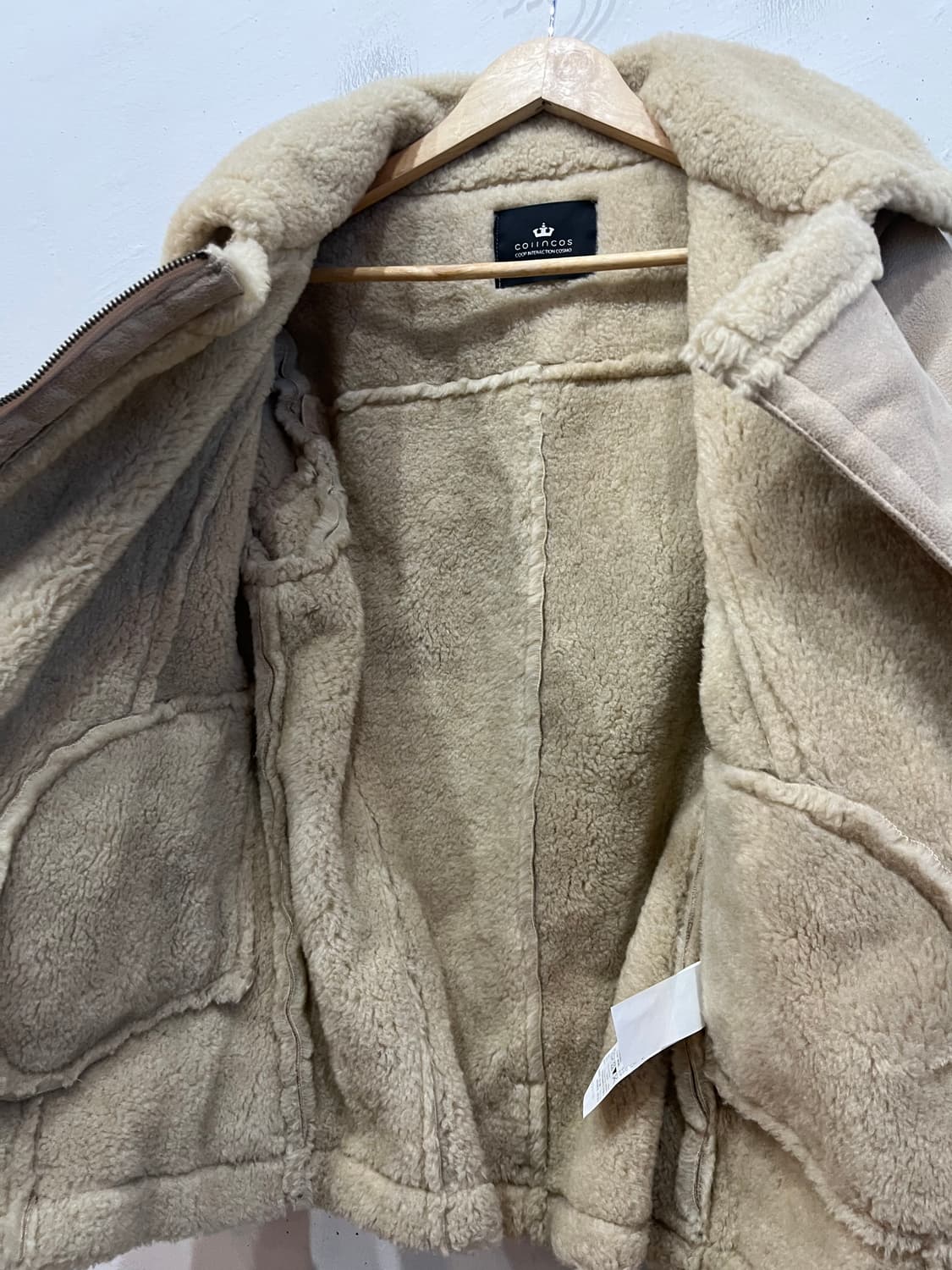 collncos 무스탕 자켓 우먼즈 상품이미지4