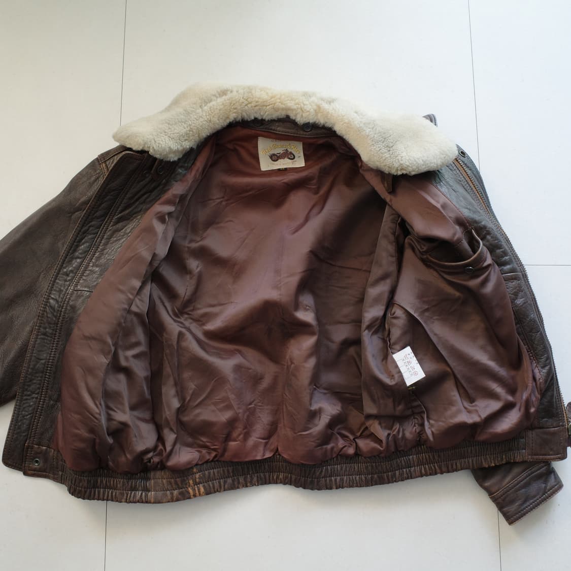 [일본] 레드 빈즈 앤 라이스 G-1 가죽 자켓 44 A-2 상품이미지7