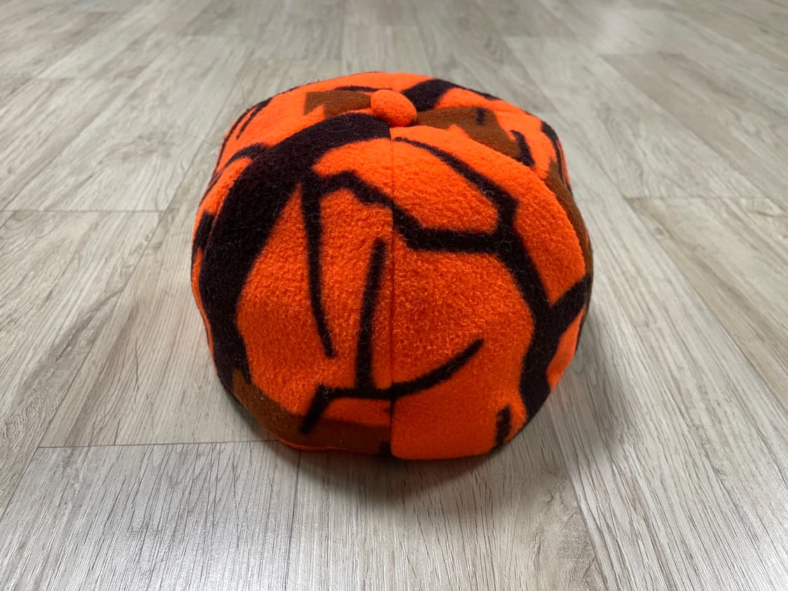 ~57) 70s 엘엘빈 오렌지카모 귀달이변형 울 볼캡(RRL&LVC&폴로 상품이미지9