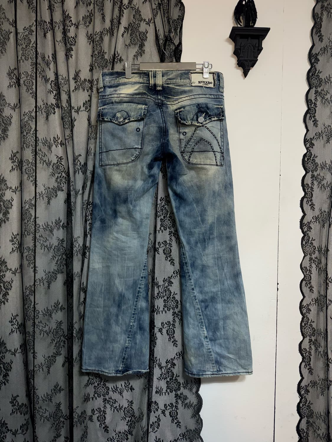 Buckaroo washed wide pants 상품이미지3