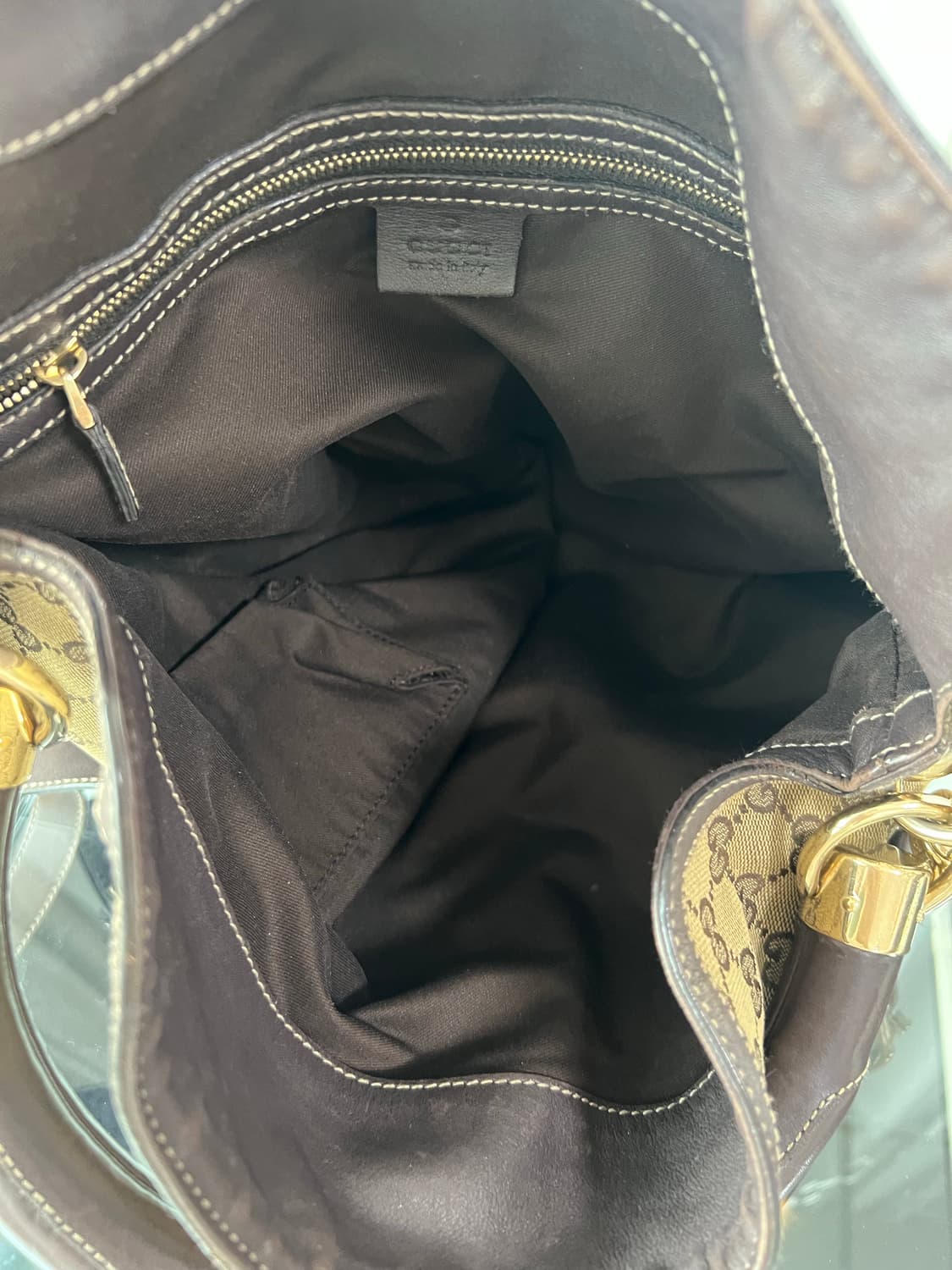 구찌 인디 뱀부 숄더백 상품이미지6