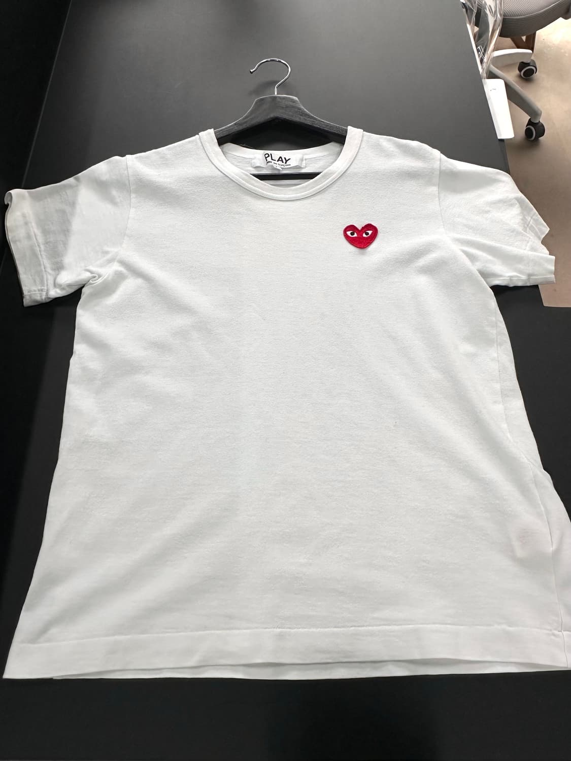 꼼데가르송 플레이 하트 반팔티 상품이미지4