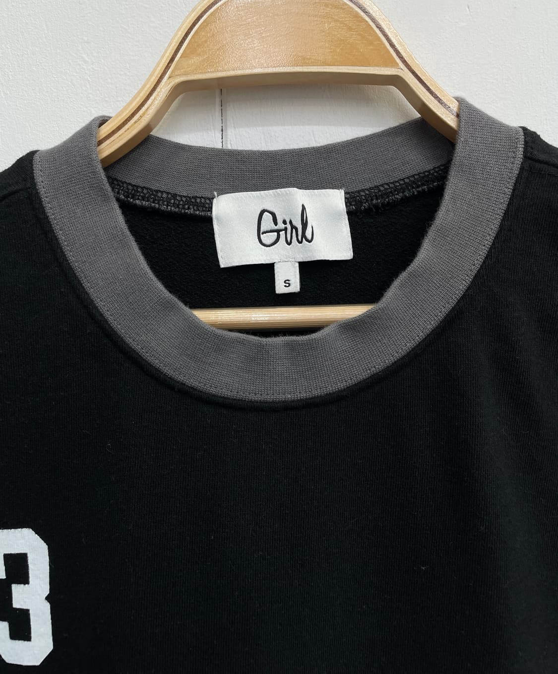 GIRL 스케이트보드 로고 맨투맨 상품이미지6