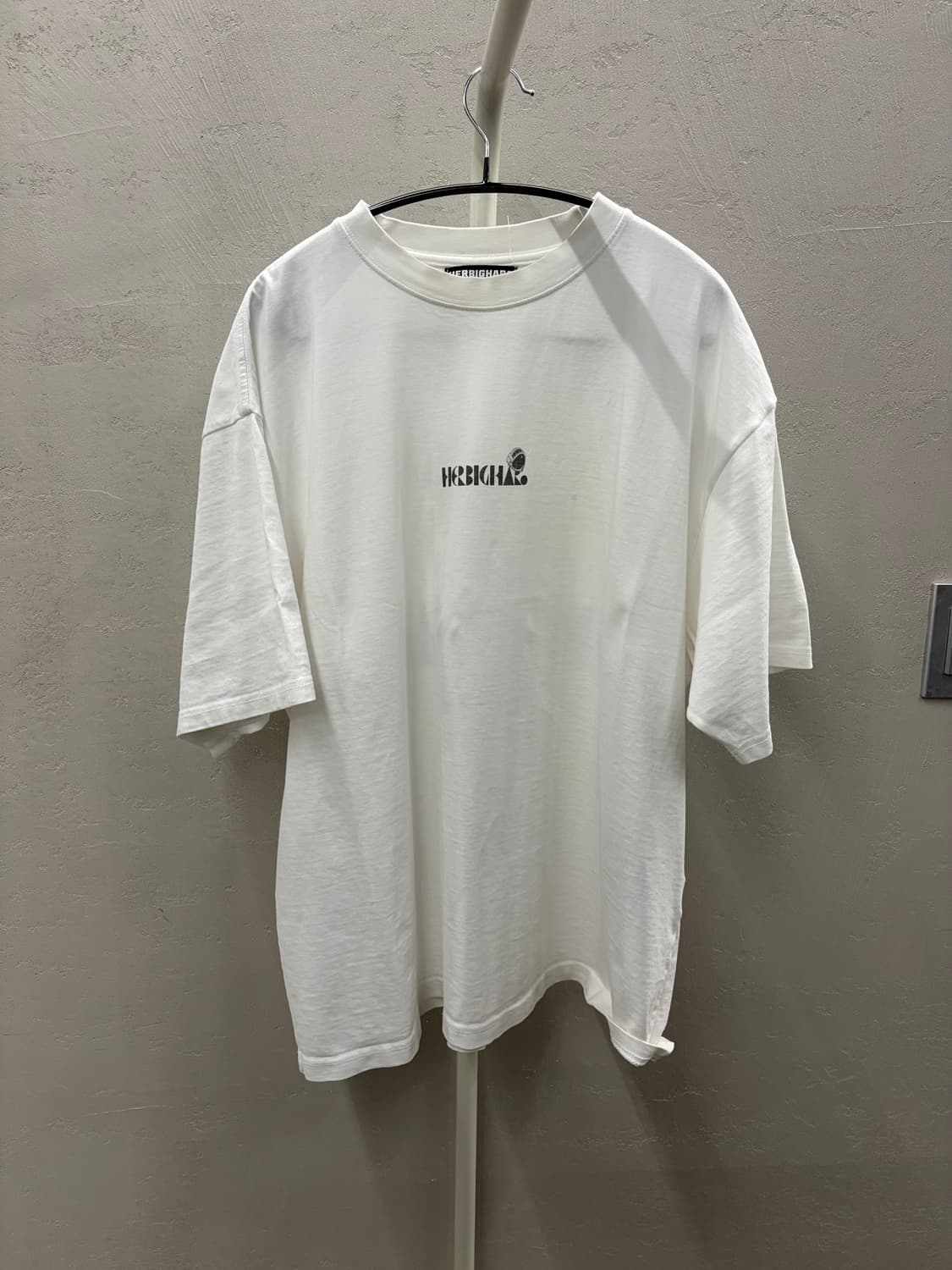 허비그하로 흰색 반팔 티셔츠 1 사이즈 상품이미지2