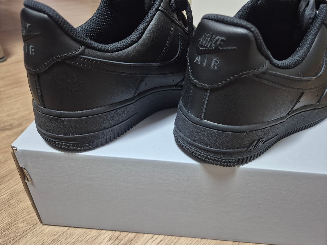 나이키 에어포스 1 올검 WMNS AIR FORCE 1 07 블랙 250 상품이미지3