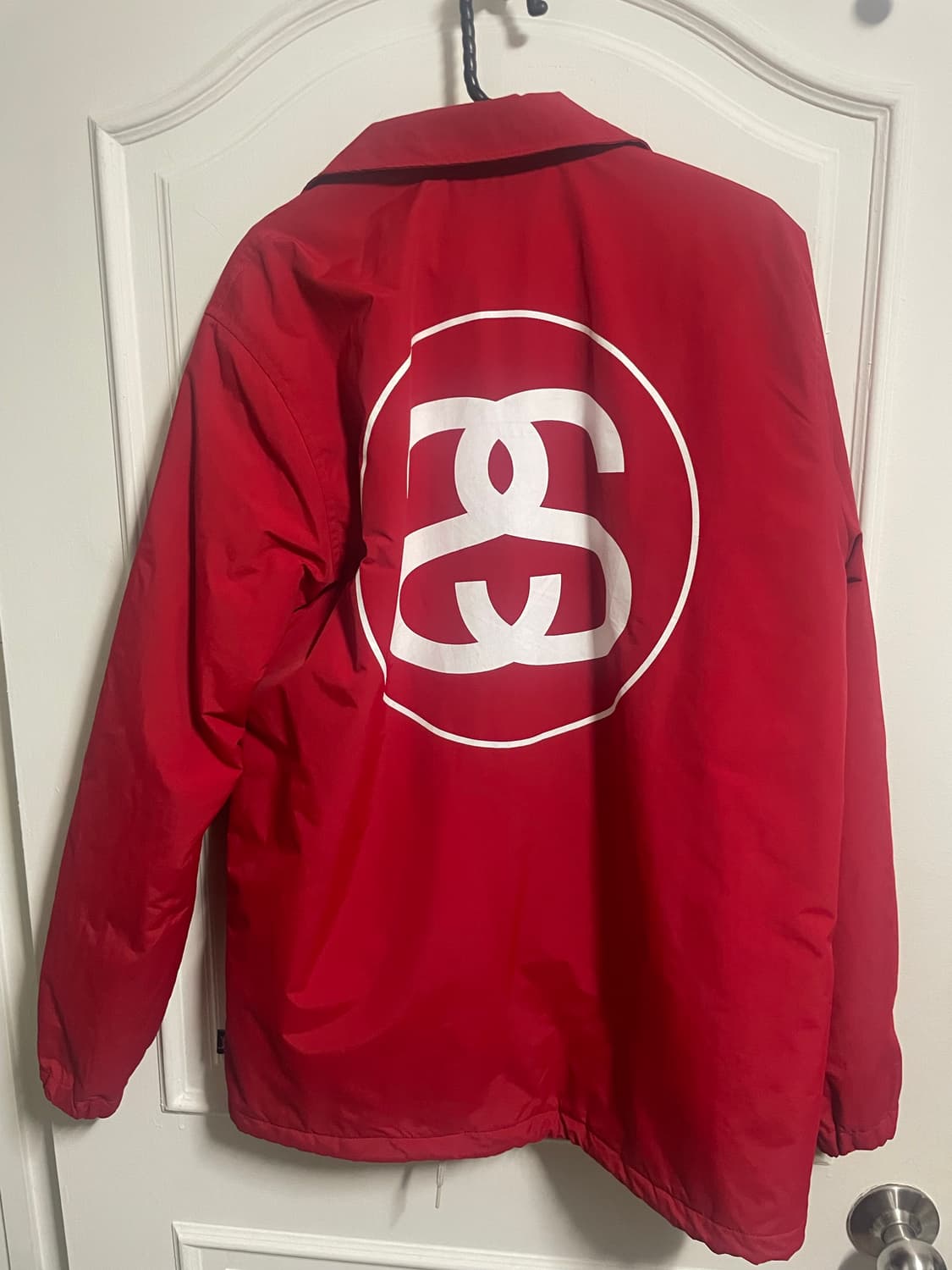 스투시 레드 코치자켓  상품이미지2