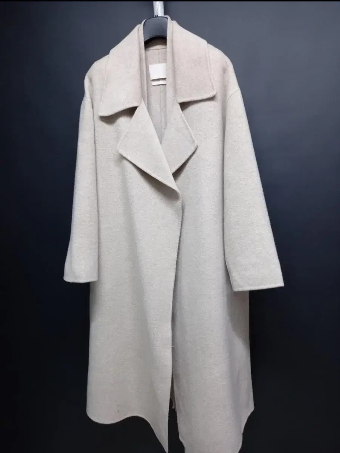 WOOD SAGE 우드세이지 핸드메이드 맥시롱코트 F 상품이미지3