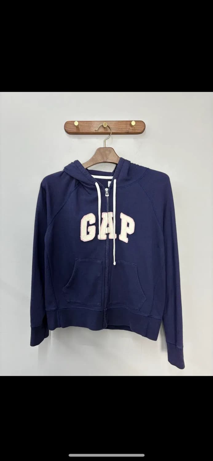 갭 네이비 핑크 후드집업 H1637 상품이미지2