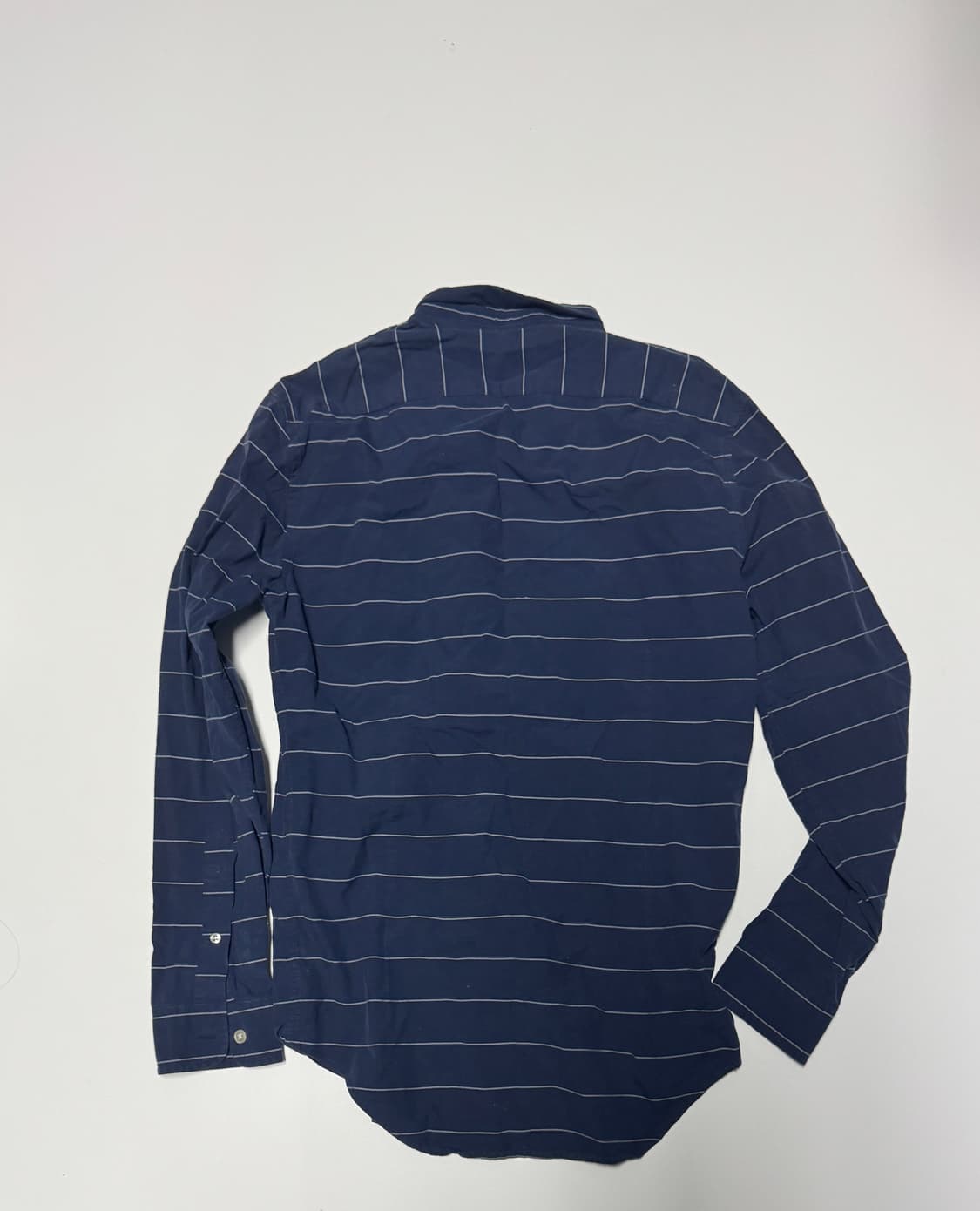 정품 라코스테 슬림핏 스트라이프 셔츠 s 상품이미지2