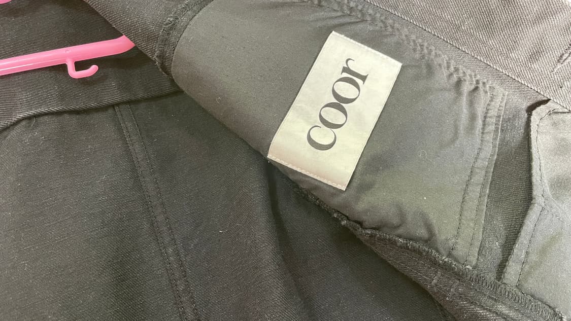 쿠어 데님 컷오프 자켓 (블랙) 상품이미지3