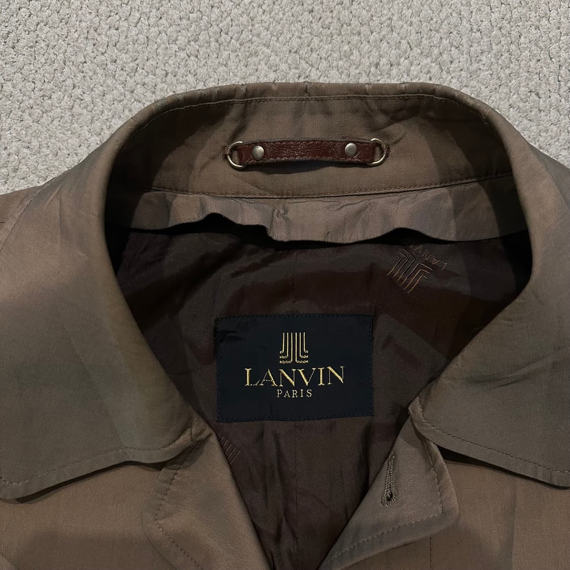 랑방 (Lanvin) 빈티지 트렌츠코트 상품이미지3